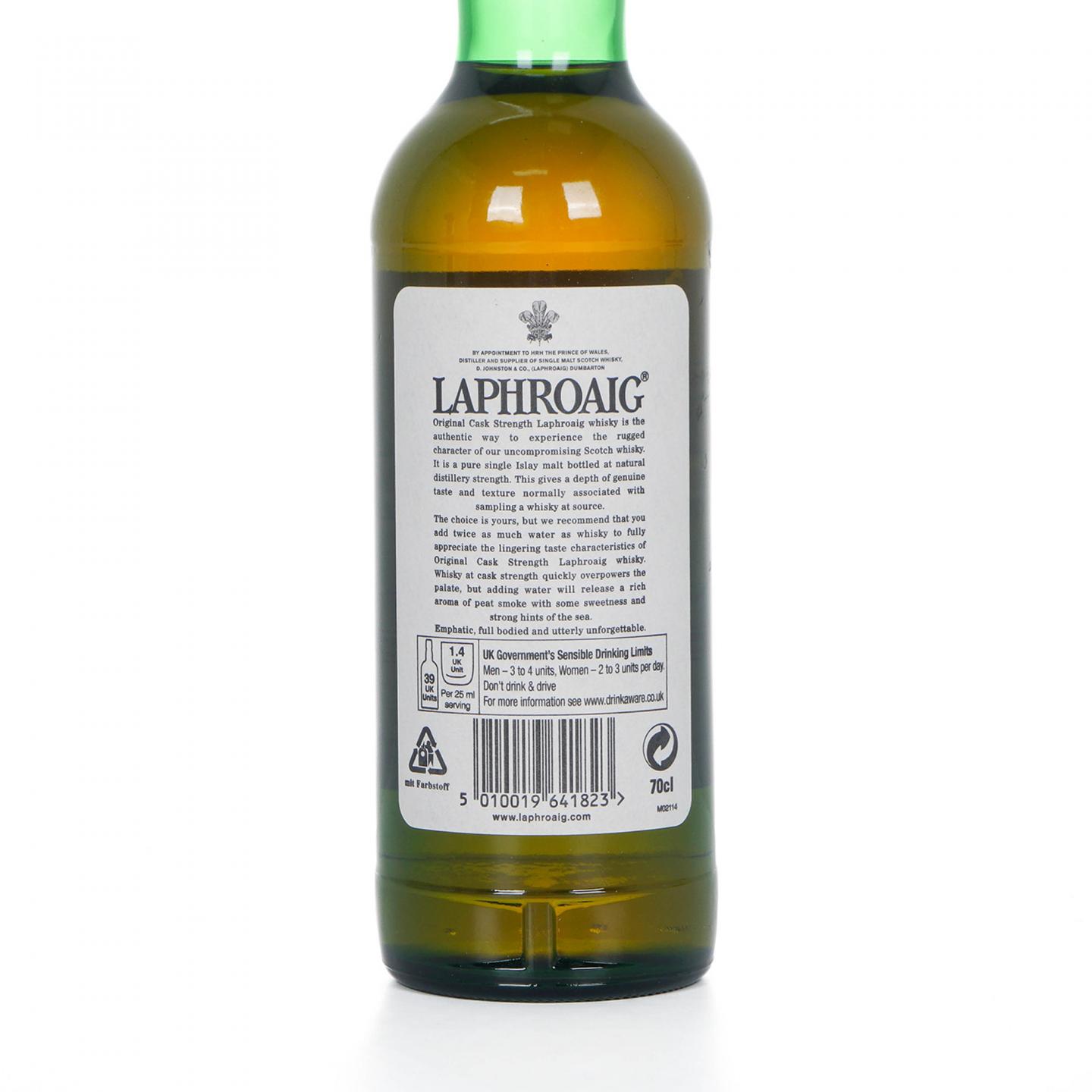 Laphroaig 拉弗格 10年 小红标 桶强 55.7% 700ml