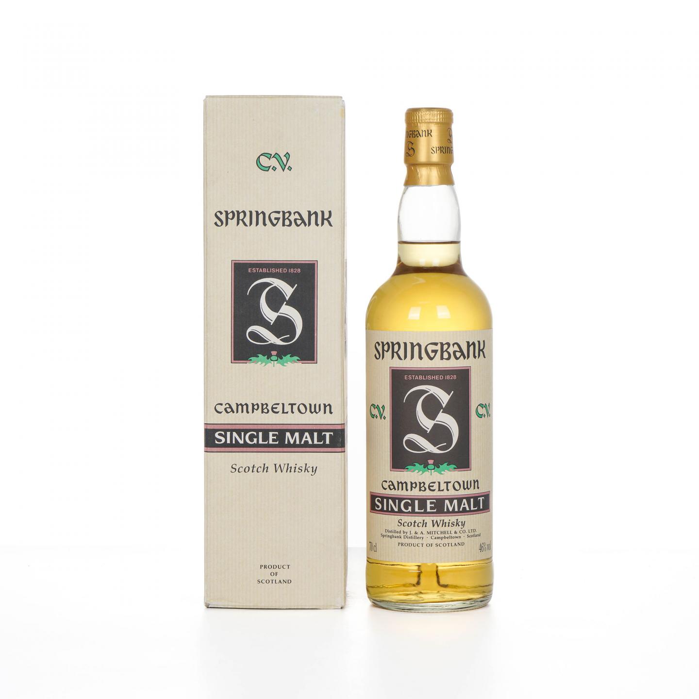 Springbank 云顶 CV 绿蓟叶
