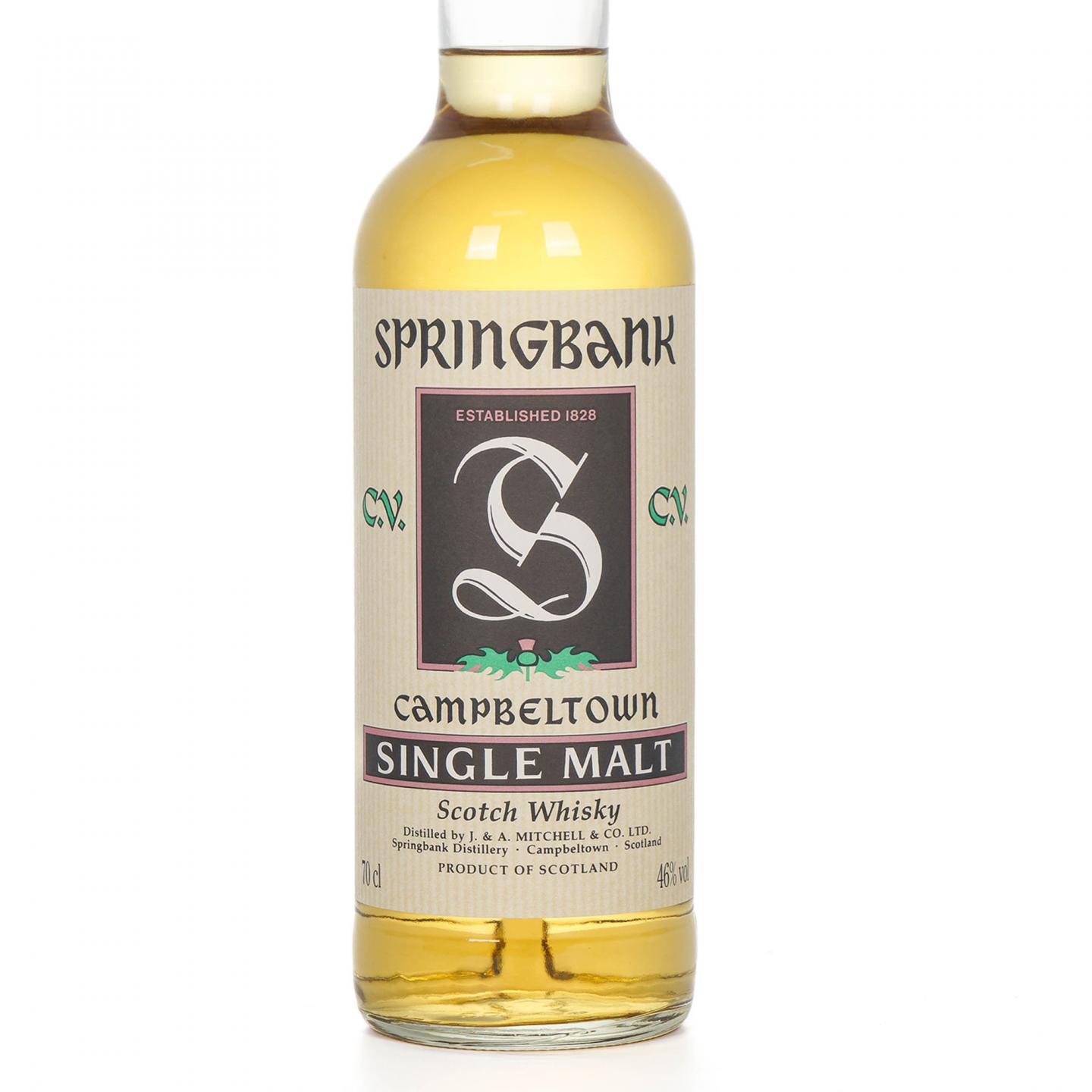 Springbank 云顶 CV 绿蓟叶