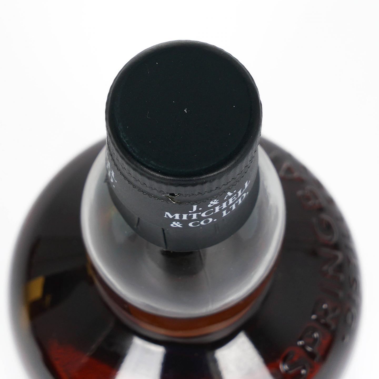 Springbank 云顶 21年 金色标