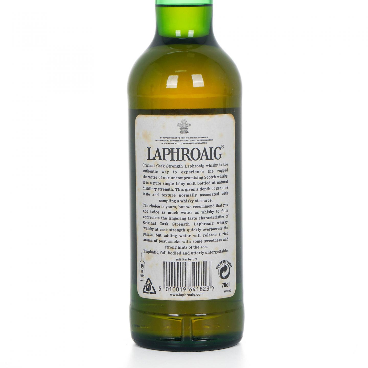 Laphroaig 拉弗格 10年 桶强 小红标 55.7%