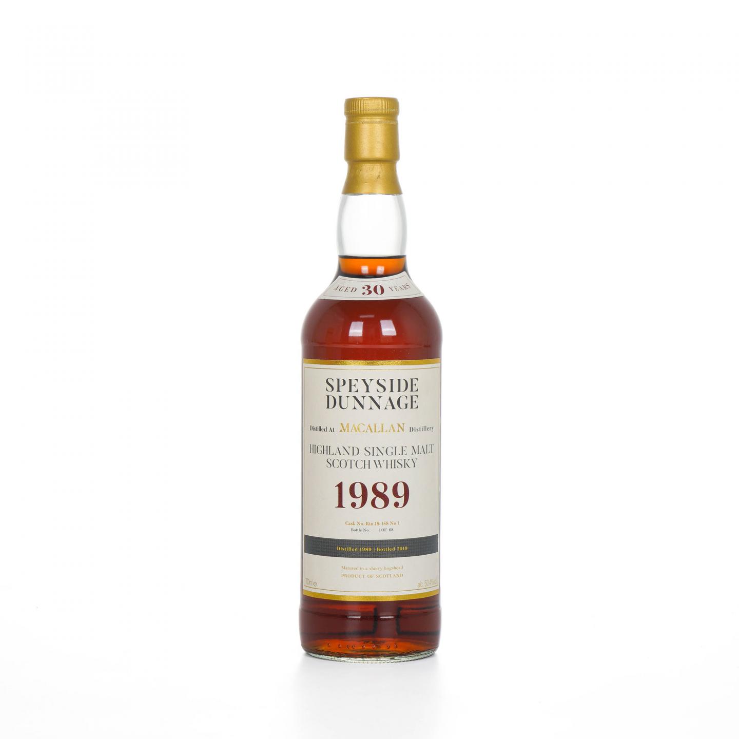 Macallan 麦卡伦 30年 1989-2019