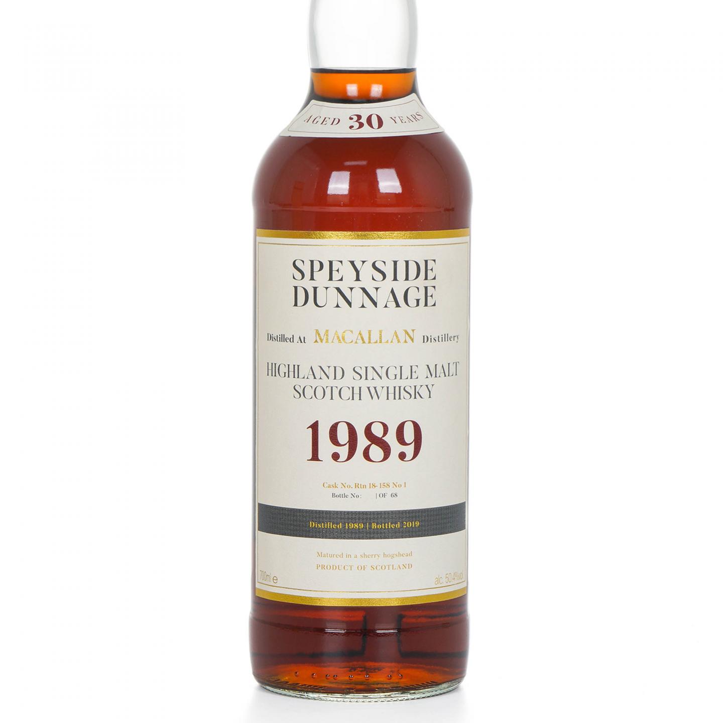 Macallan 麦卡伦 30年 1989-2019