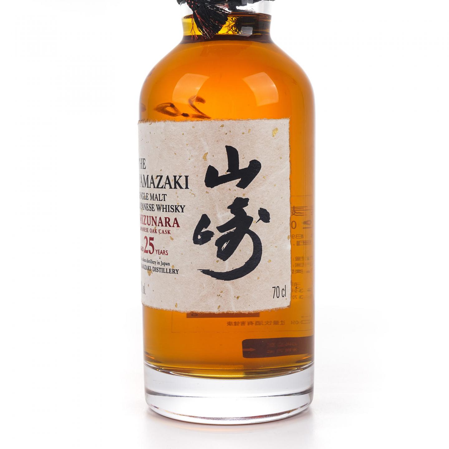 山崎 25年 2025 水楢桶 Mizunara