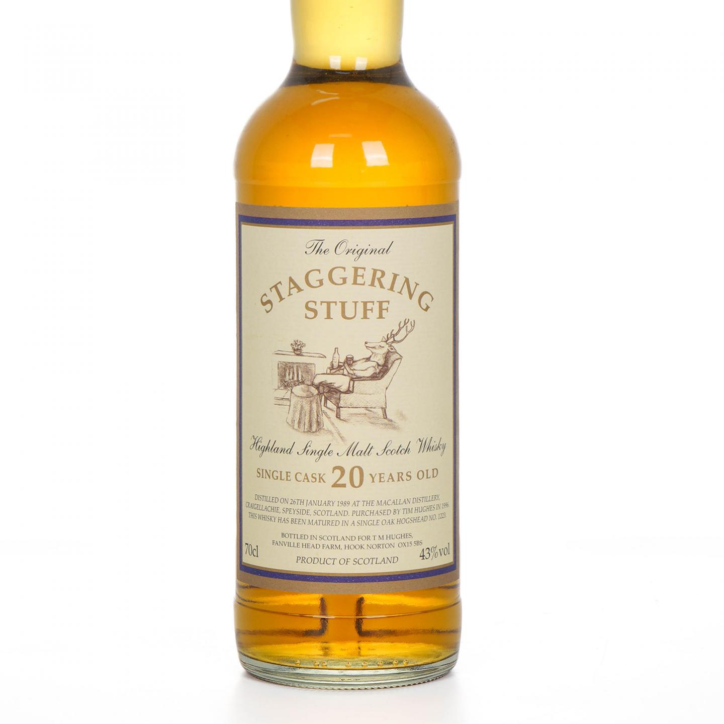 Macallan 麦卡伦 20年 1989 Tim Hughes 单桶#1223