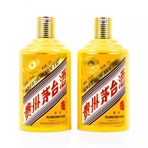 【附X光图】贵州茅台·2015年 乙未羊年 生肖系列 2.5L*2瓶组