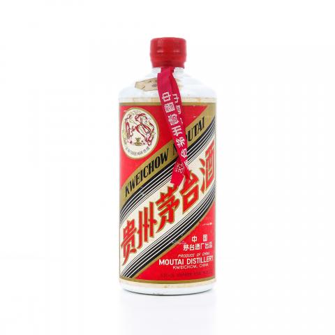 【附X光图】贵州茅台·大飞天 装瓶于1975-1984 红皮 540ML