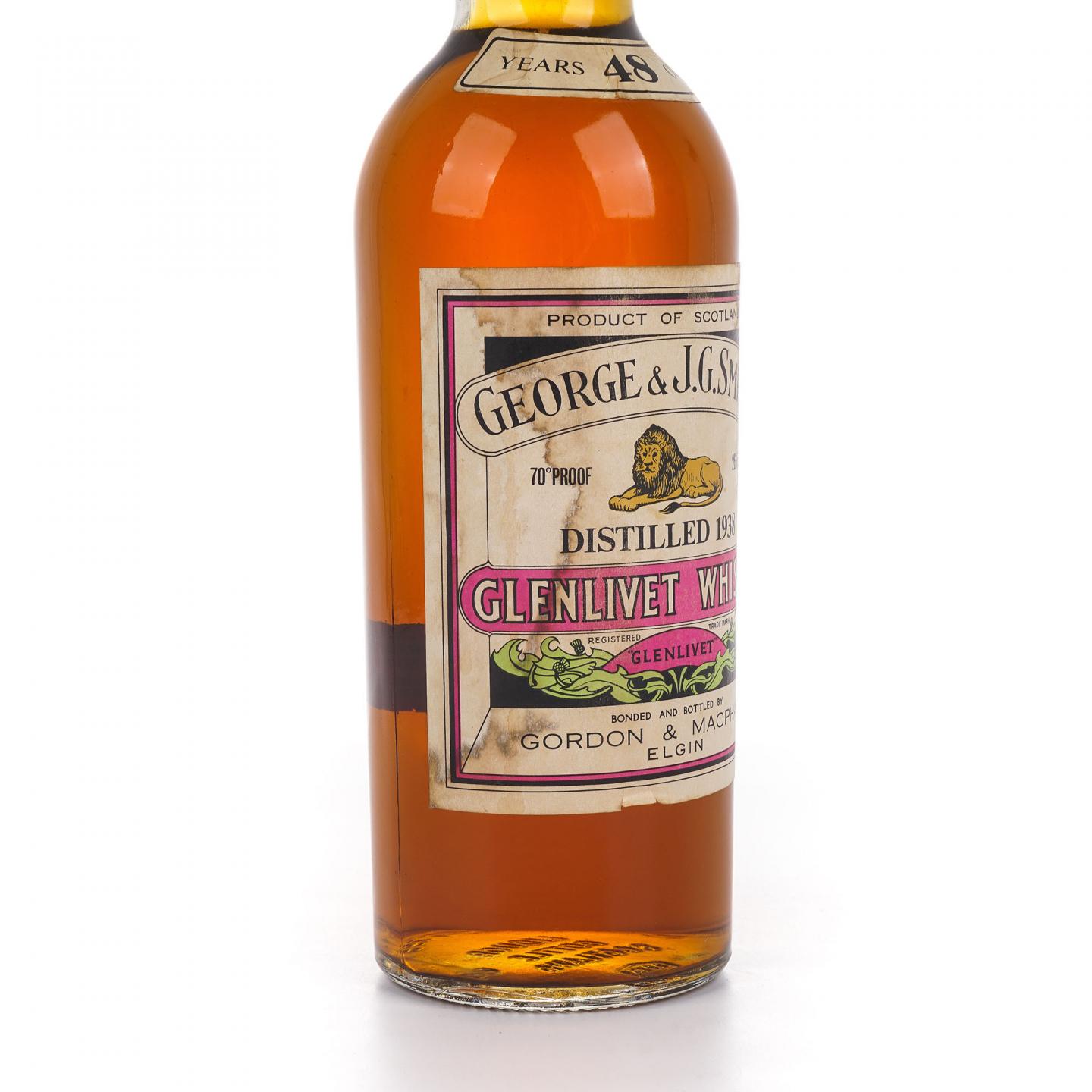 Glenlivet 格兰威特 48年 1938 狮标 GM 757ml