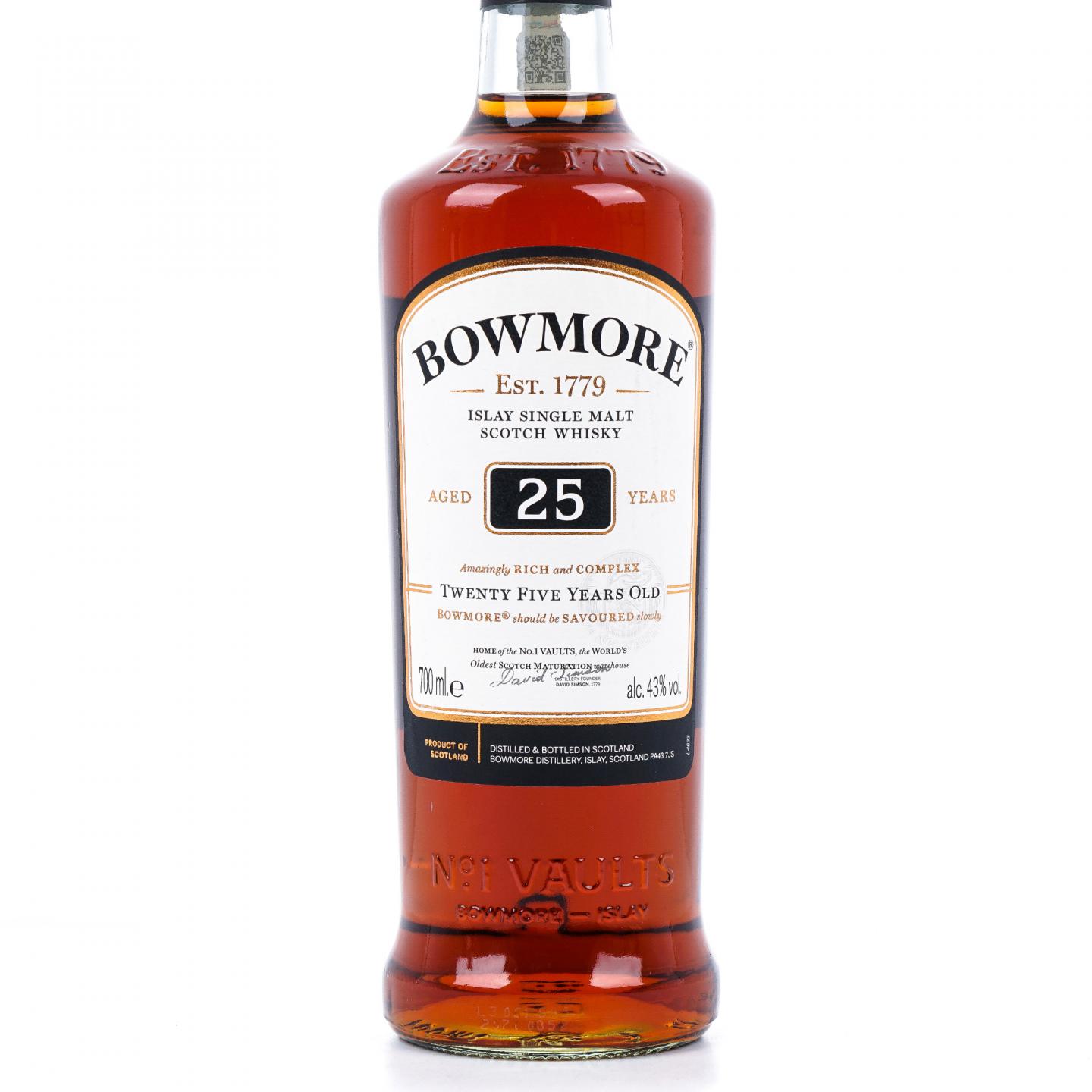 Bowmore 波摩 25年 2023 行货