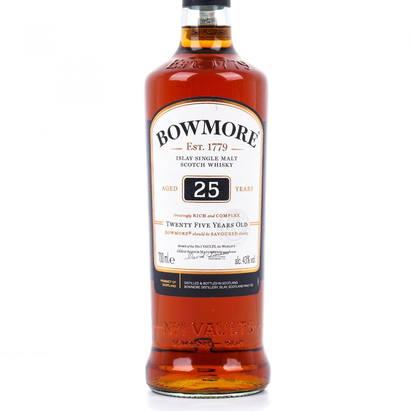 Bowmore 波摩 25年 2023 行货 700ml