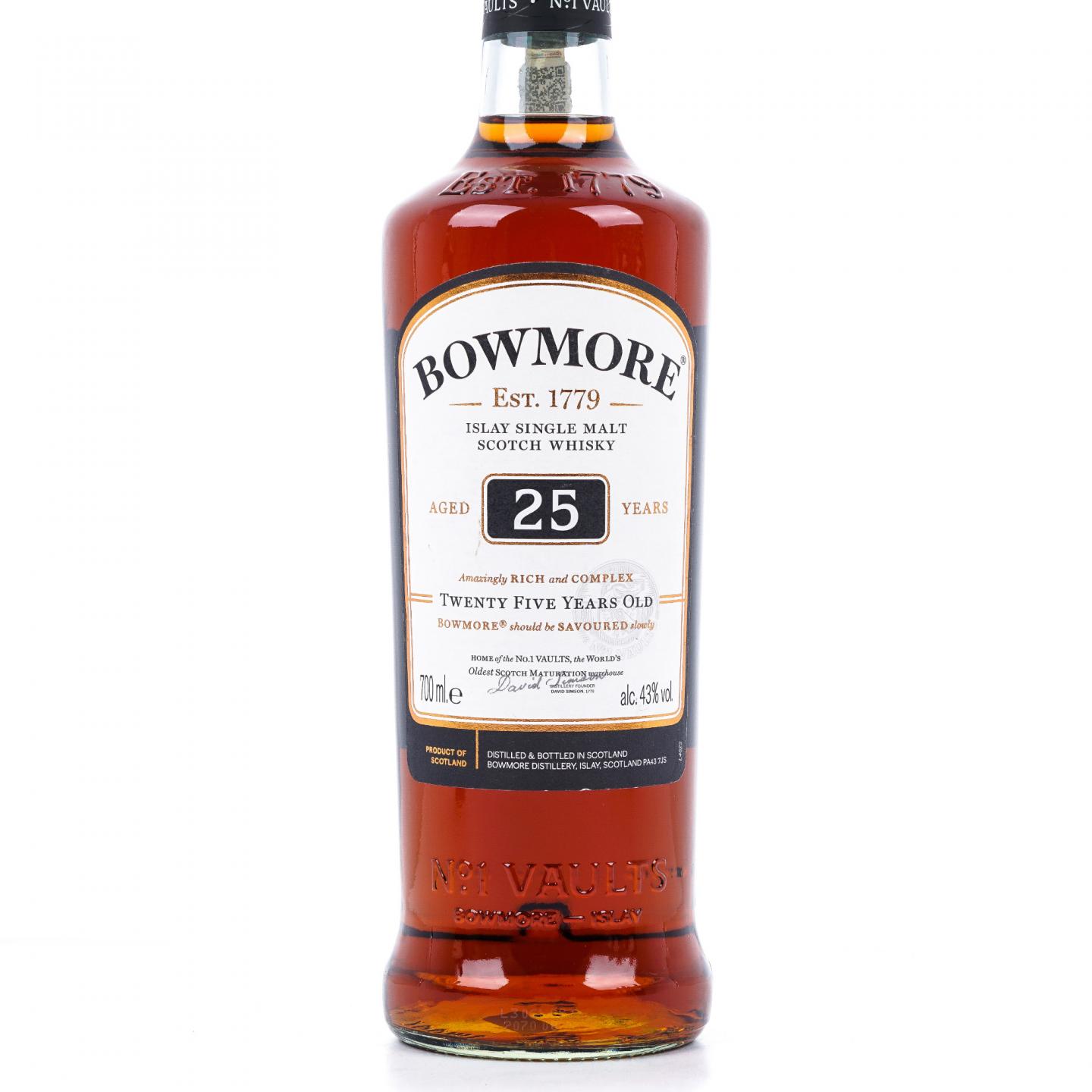 Bowmore 波摩 25年 2023 单一麦芽 行货