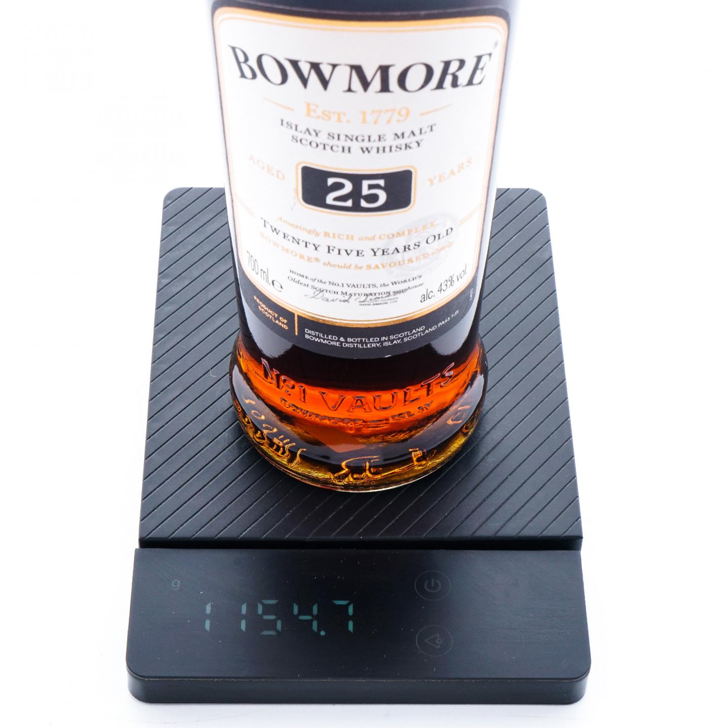 Bowmore 波摩 25年 2023 单一麦芽 行货