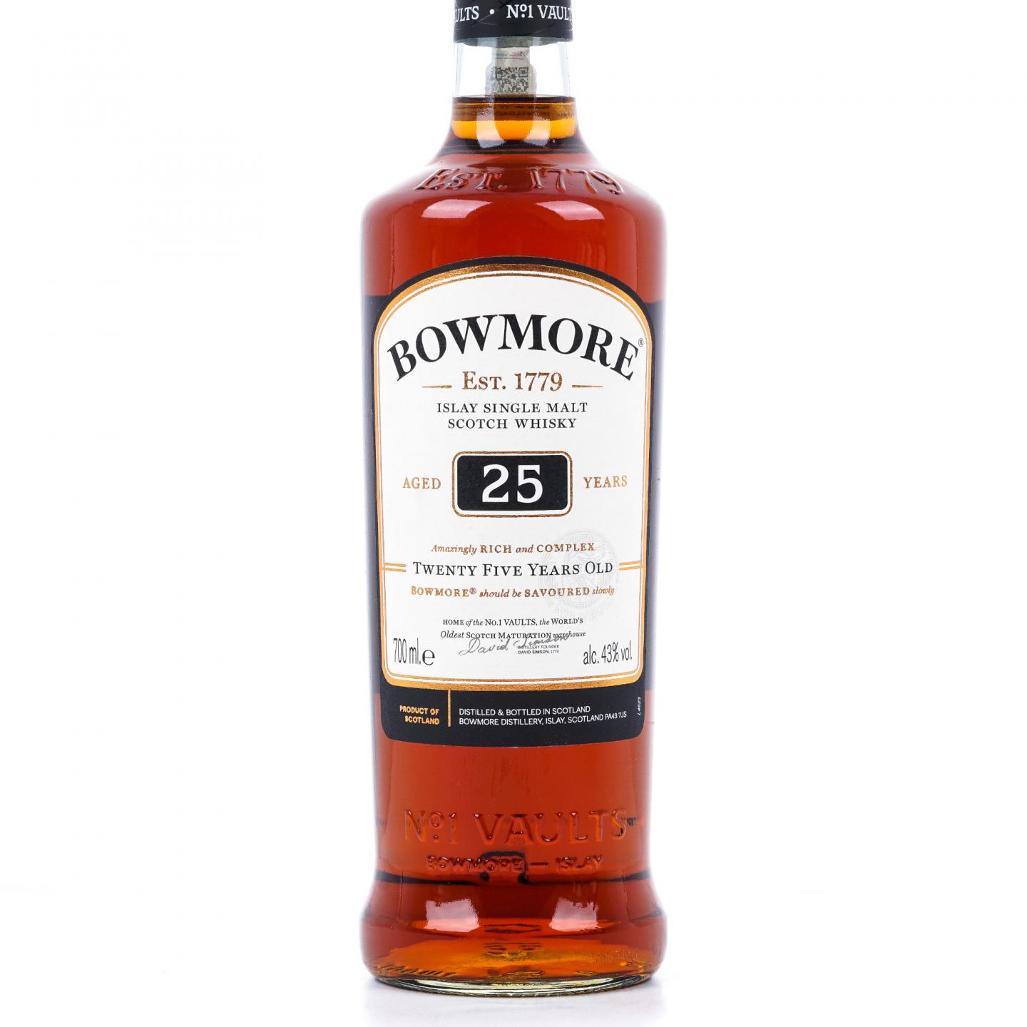 Bowmore 波摩 25年 2021 行货