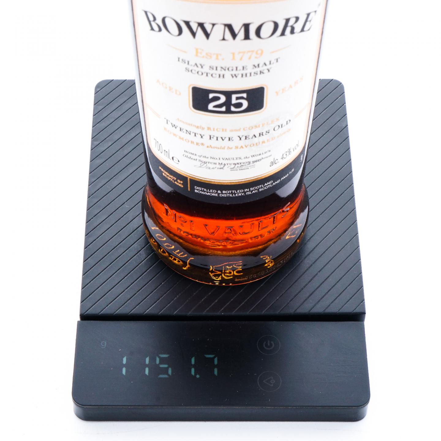 Bowmore 波摩 25年 2021 行货