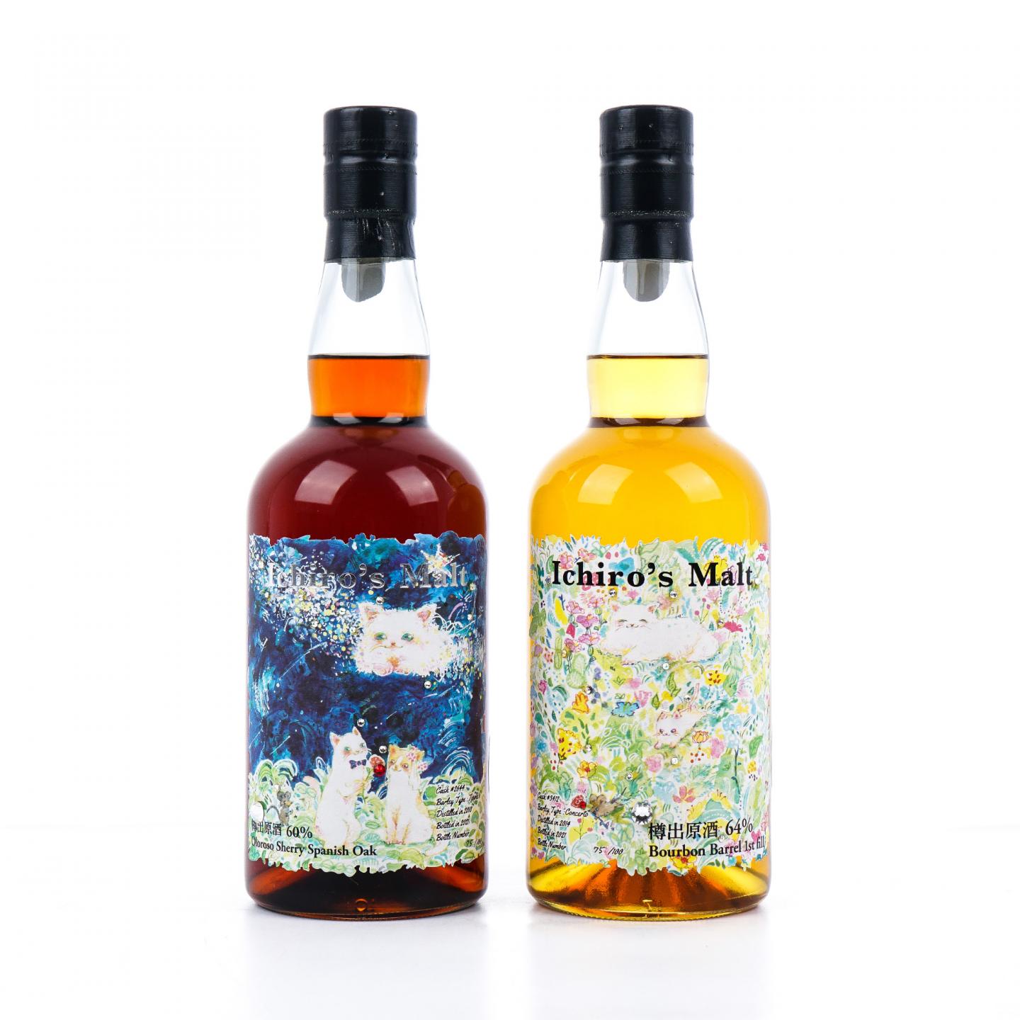 秩父 2021 樽出原酒 白昼花畑/夜空祝福 2瓶组
