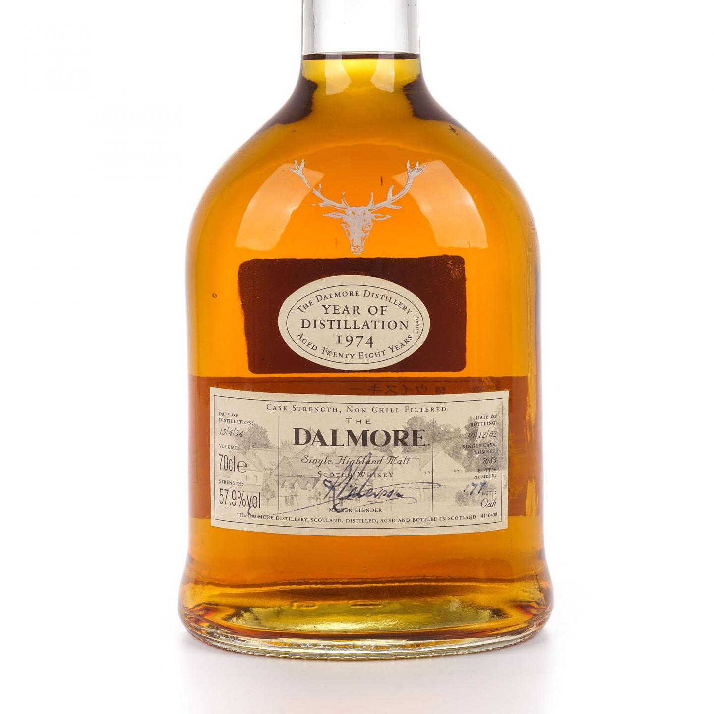 Dalmore 达尔摩 28年 1974-2002 单桶#5083