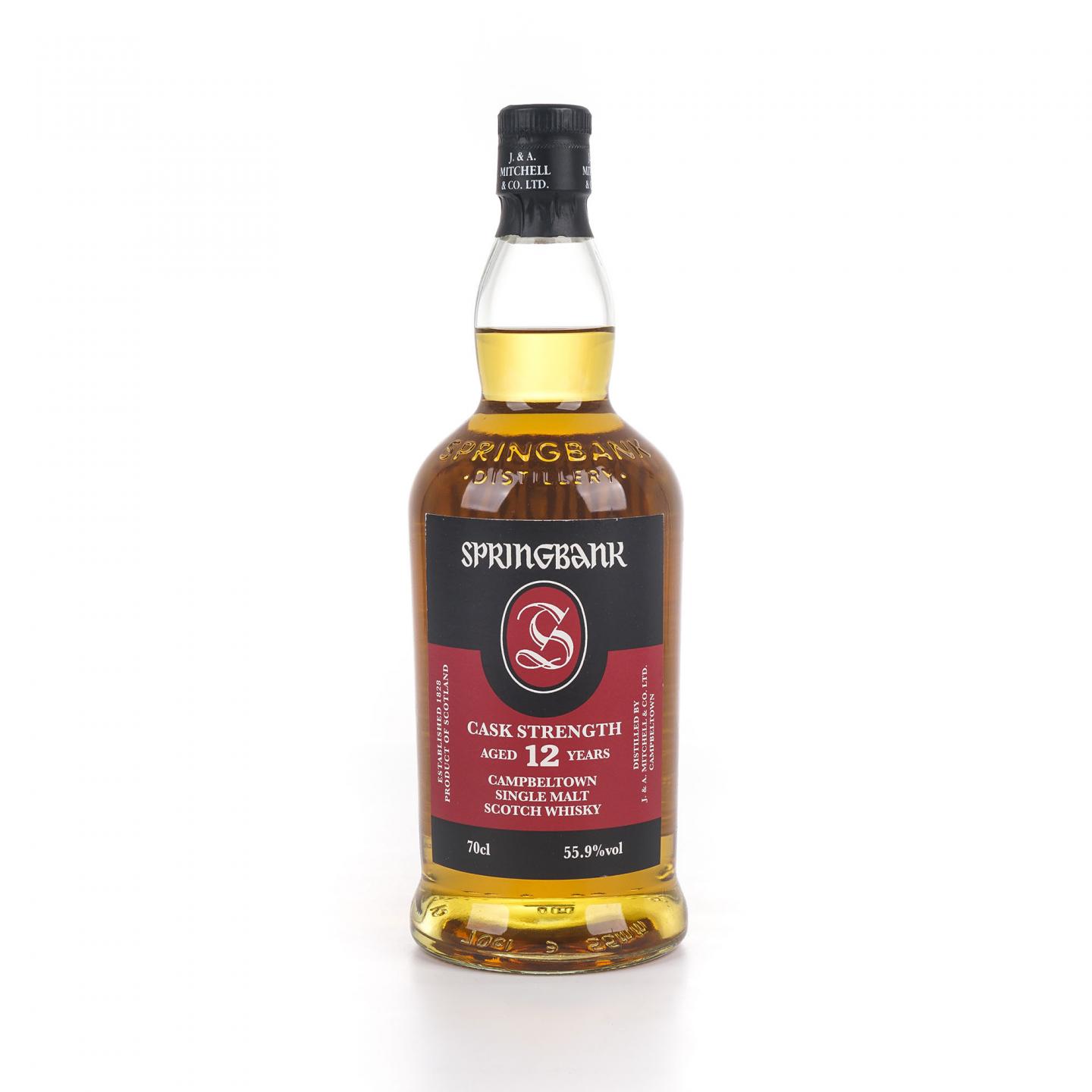 Springbank 云顶 12年 桶强 2021 55.9%Vol.
