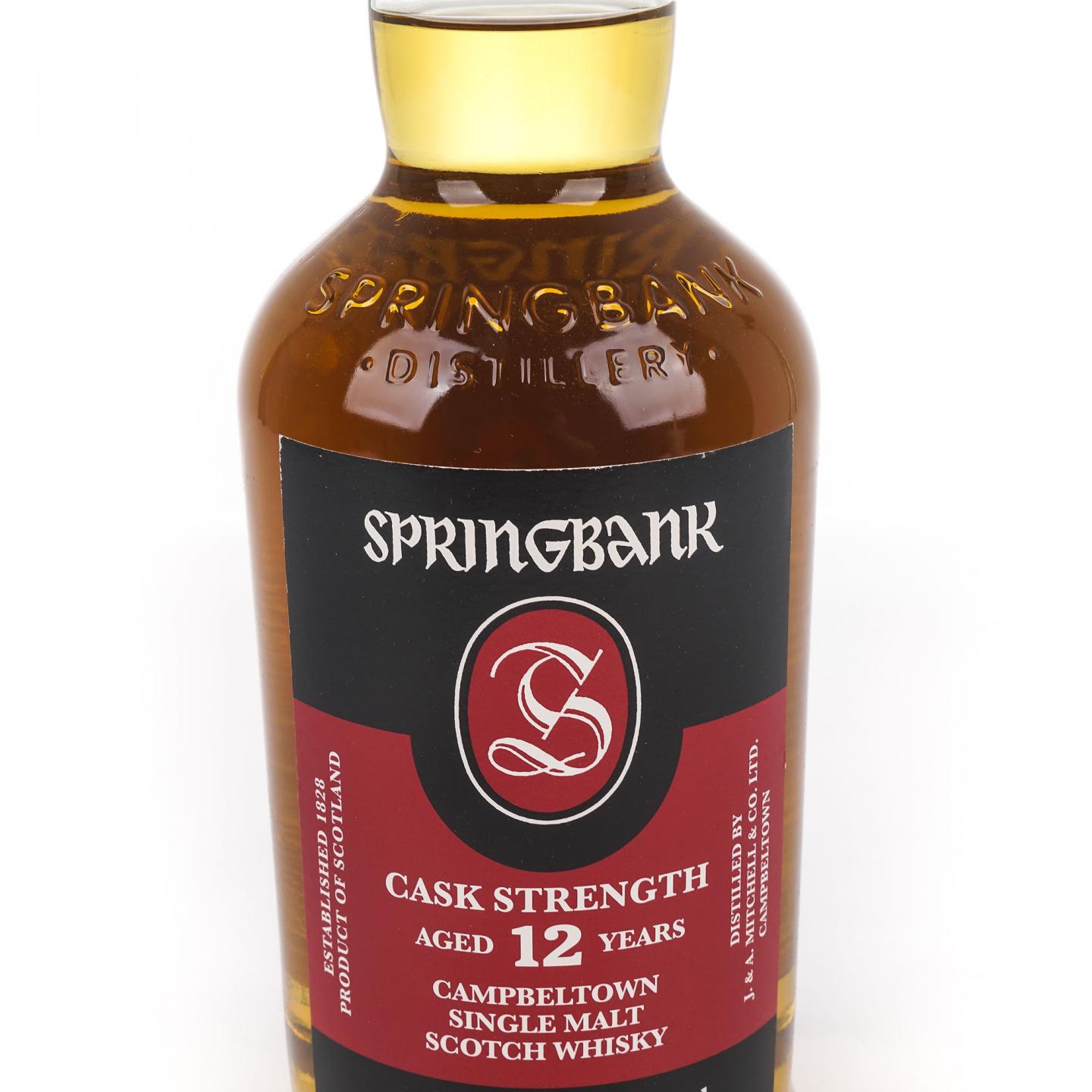 Springbank 云顶 12年 桶强 2021 55.9%Vol.