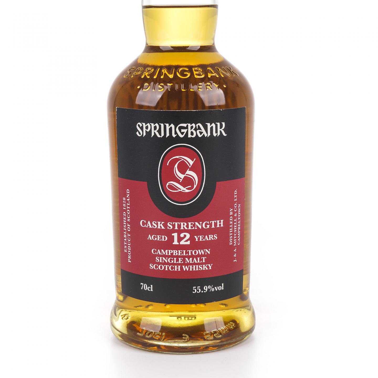 Springbank 云顶 12年 桶强 2021 55.9%Vol.