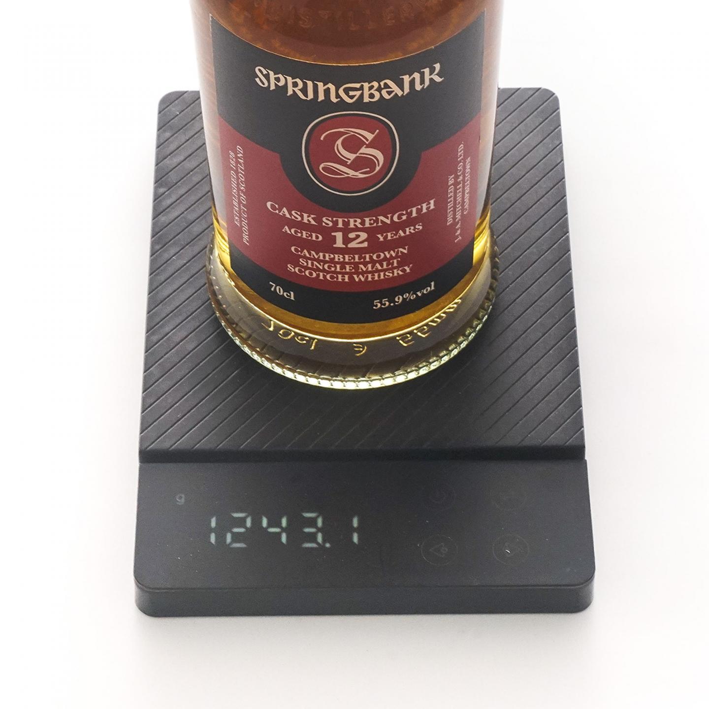 Springbank 云顶 12年 桶强 2021 55.9%Vol.