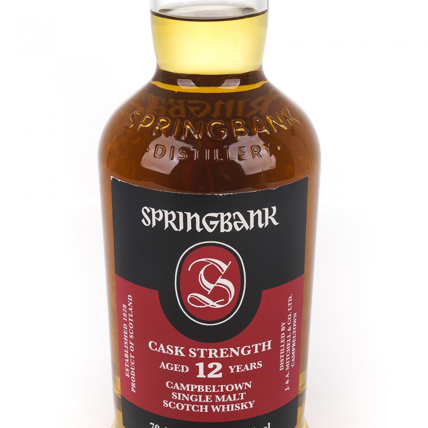 Springbank 云顶 12年 2021 桶强 55.9%Vol.