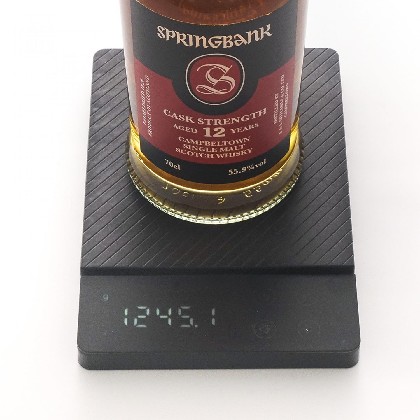 Springbank 云顶 12年 2021 桶强 55.9%Vol.
