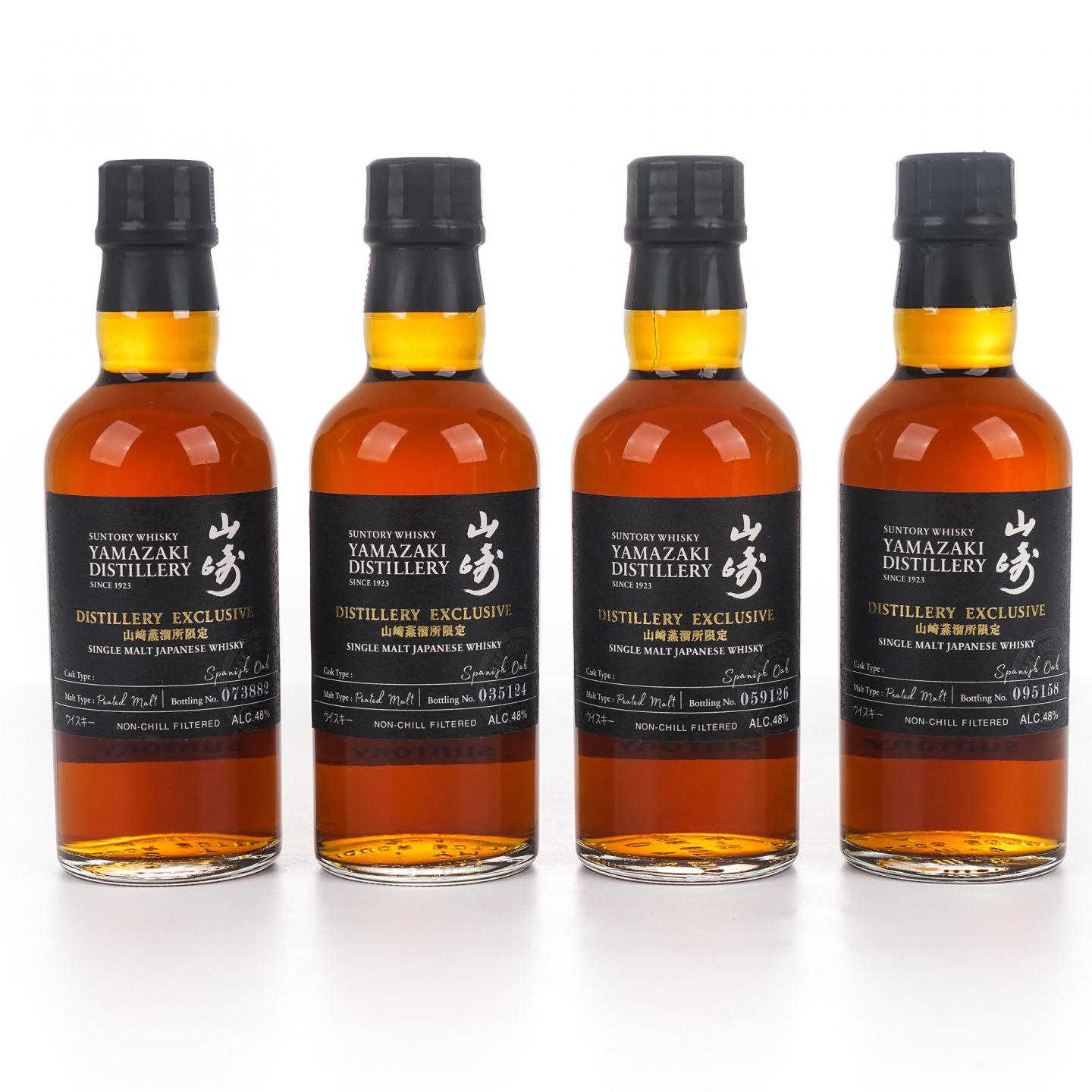 【中样】山崎蒸馏所限定 Peated Malt 180ml*4瓶组