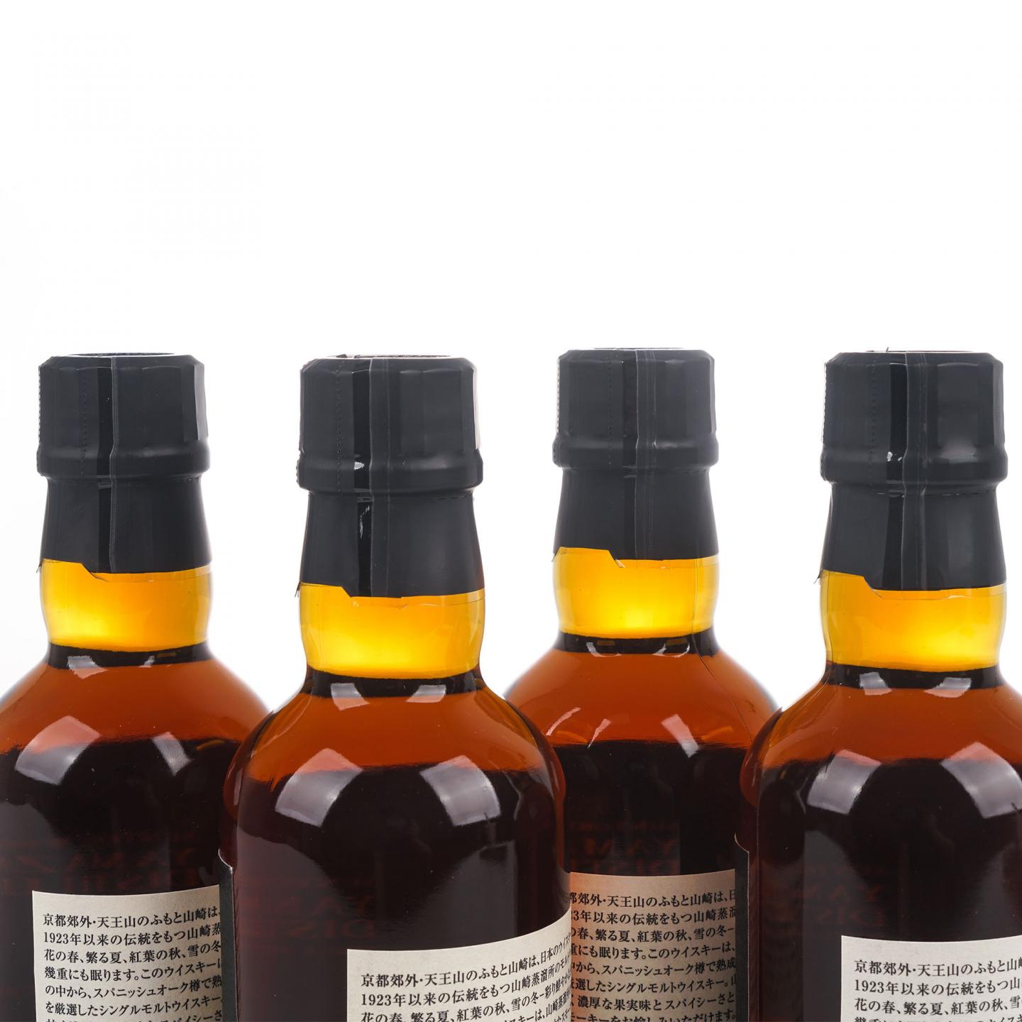 【中样】山崎蒸馏所限定 Peated Malt 180ml*4瓶组