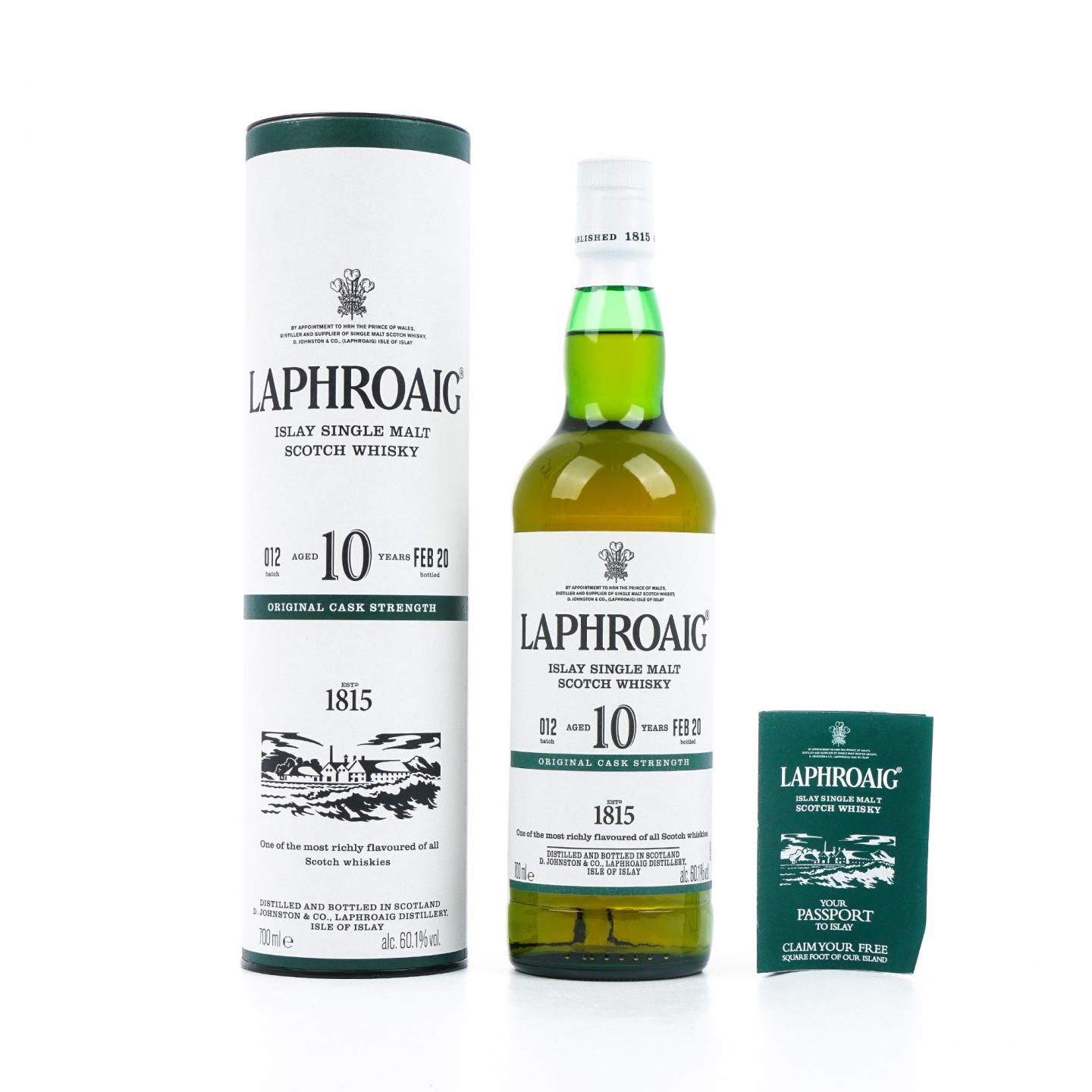 Laphroaig 拉弗格 10年 2020 桶强 Batch 012