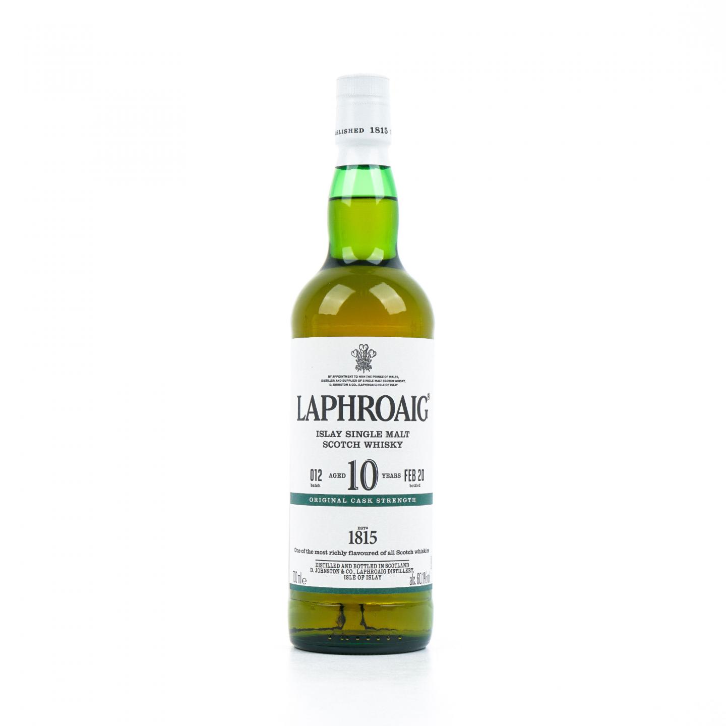 Laphroaig 拉弗格 10年 2020 桶强 Batch 012