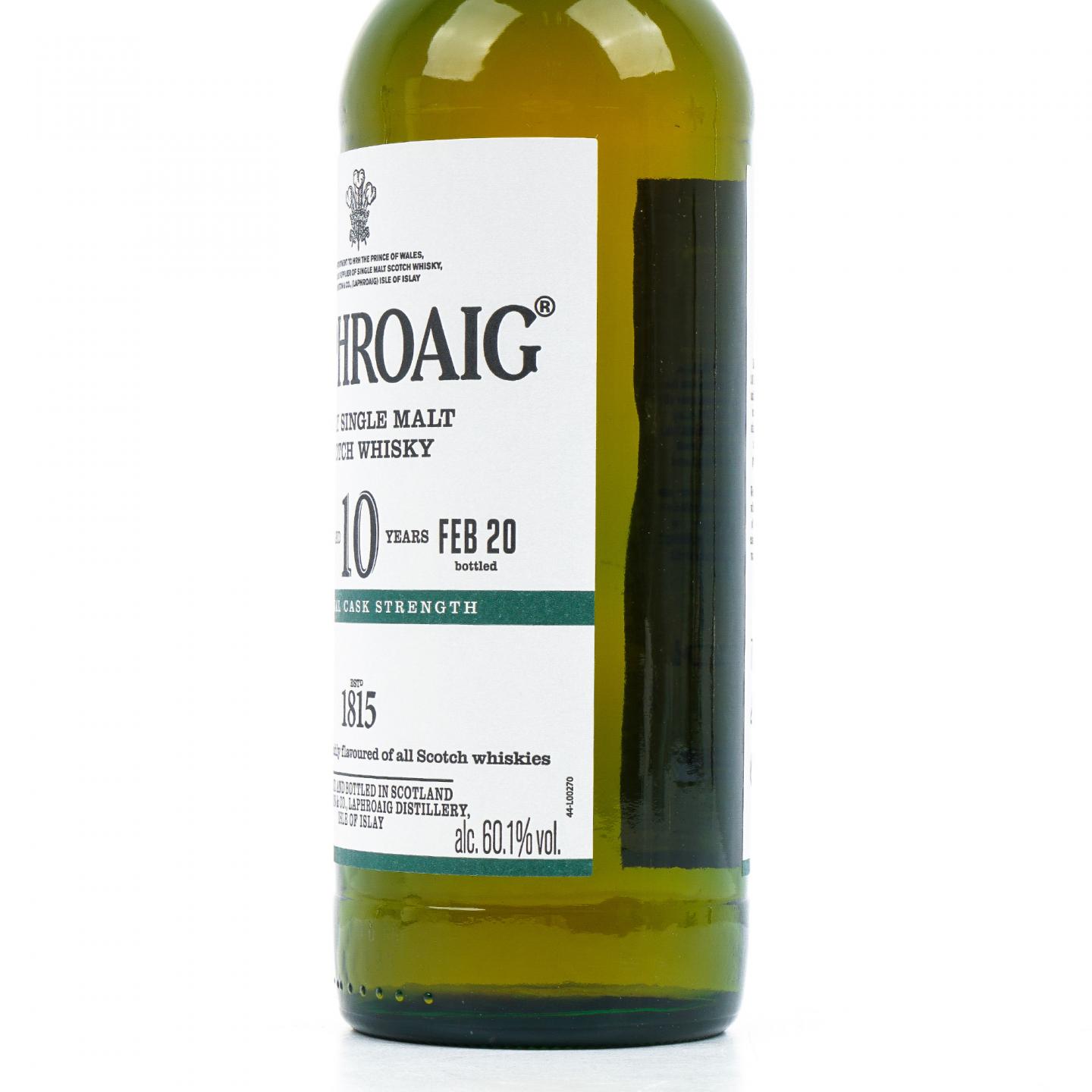 Laphroaig 拉弗格 10年 2020 桶强 Batch 012