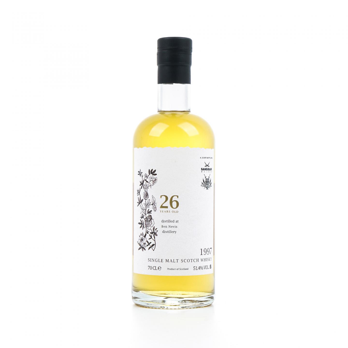Ben Nevis 本尼维斯 26年 1997-2023 雪莉桶 Sansibar