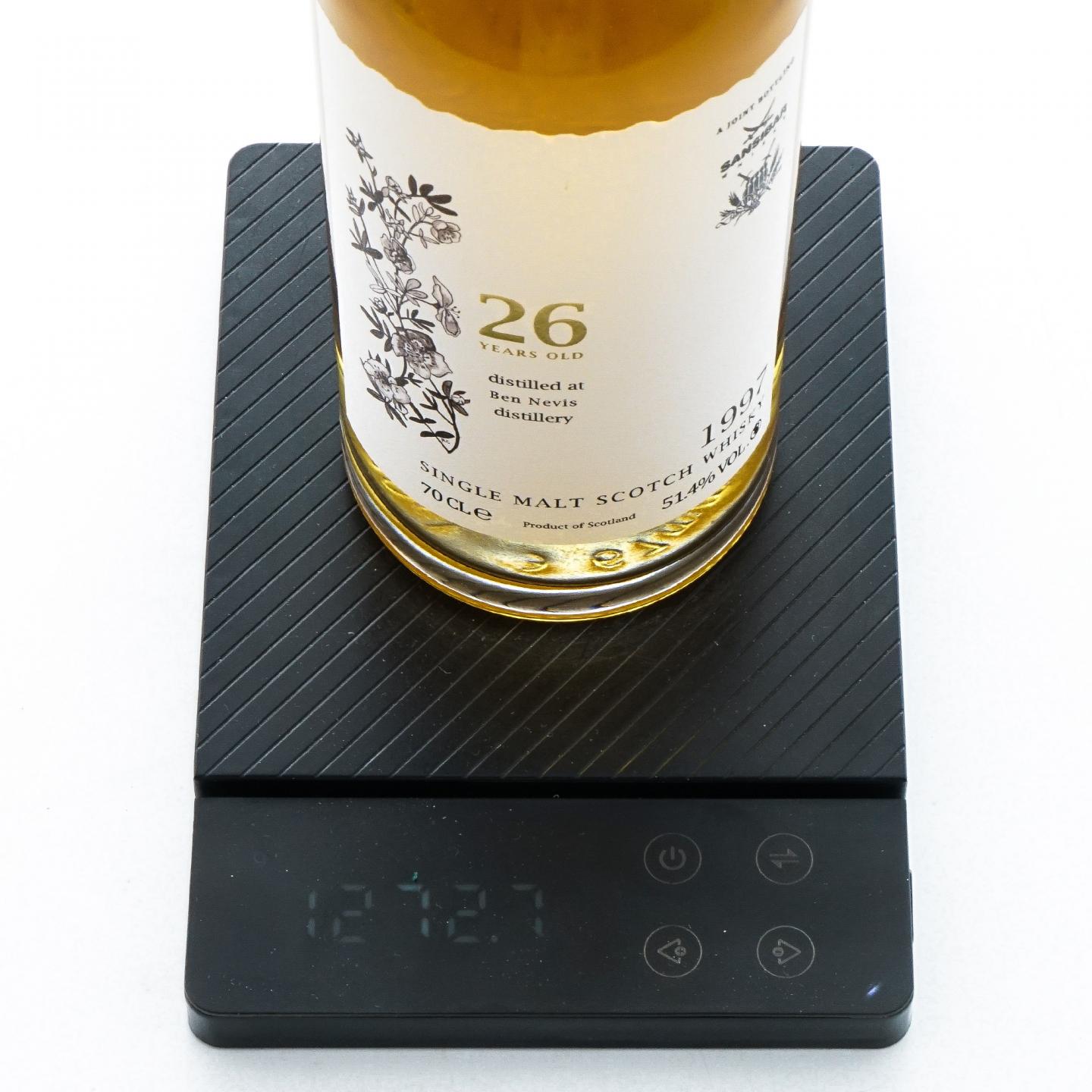 Ben Nevis 本尼维斯 26年 1997-2023 雪莉桶 Sansibar
