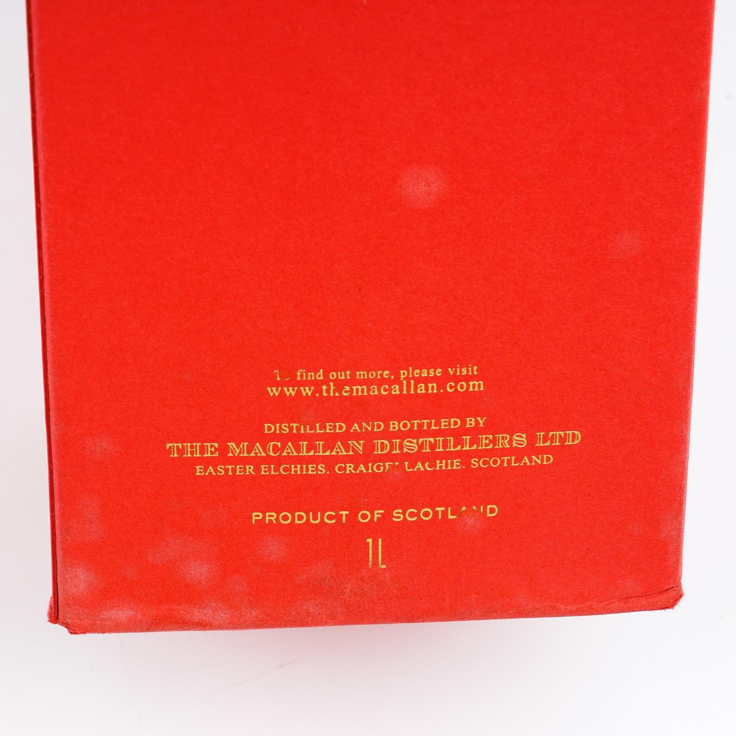 Macallan 麦卡伦 10年 桶强 1升装 57.8%vol. 草写版