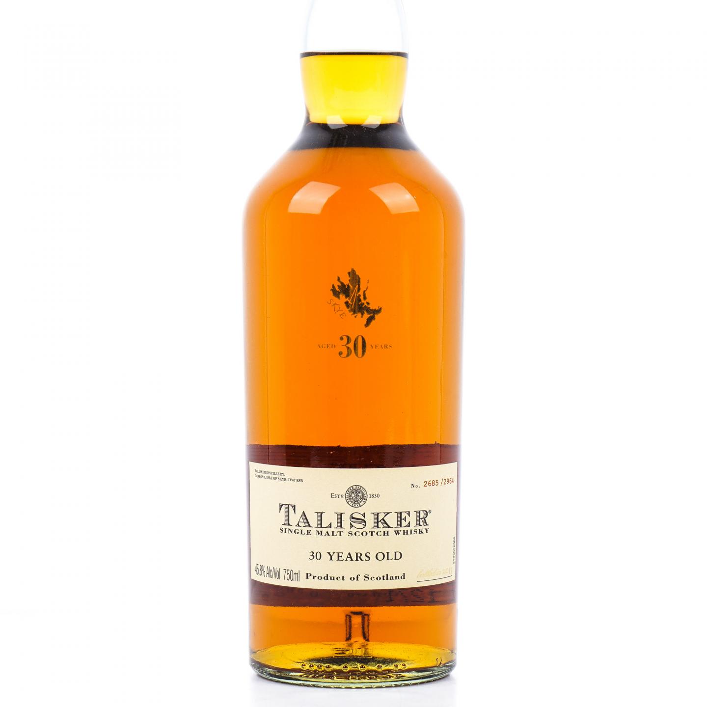 Talisker 泰斯卡 30年 2011版 750ml