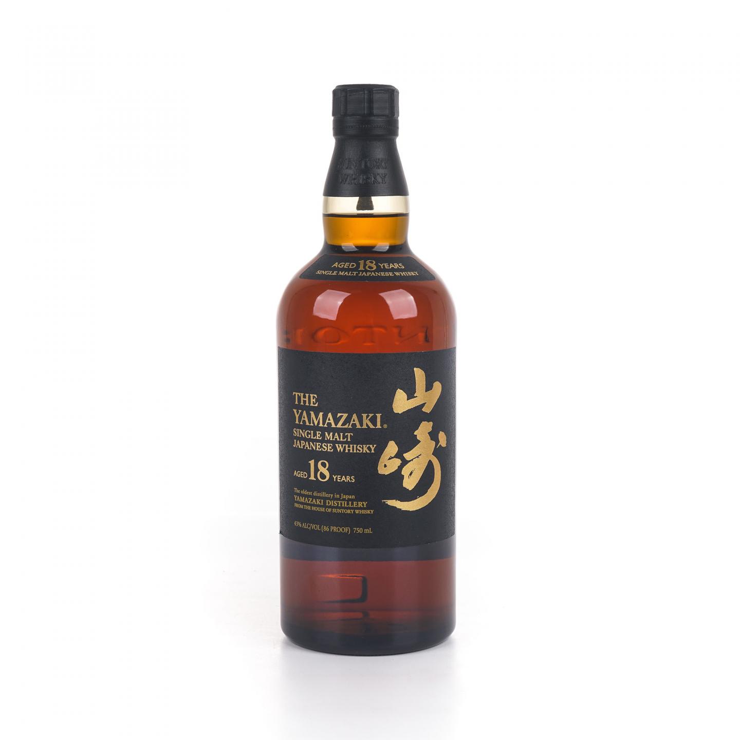 山崎 18年 金字黑标 750ml