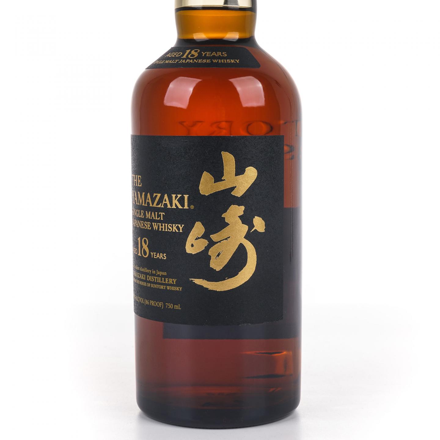 山崎 18年 金字黑标 750ml