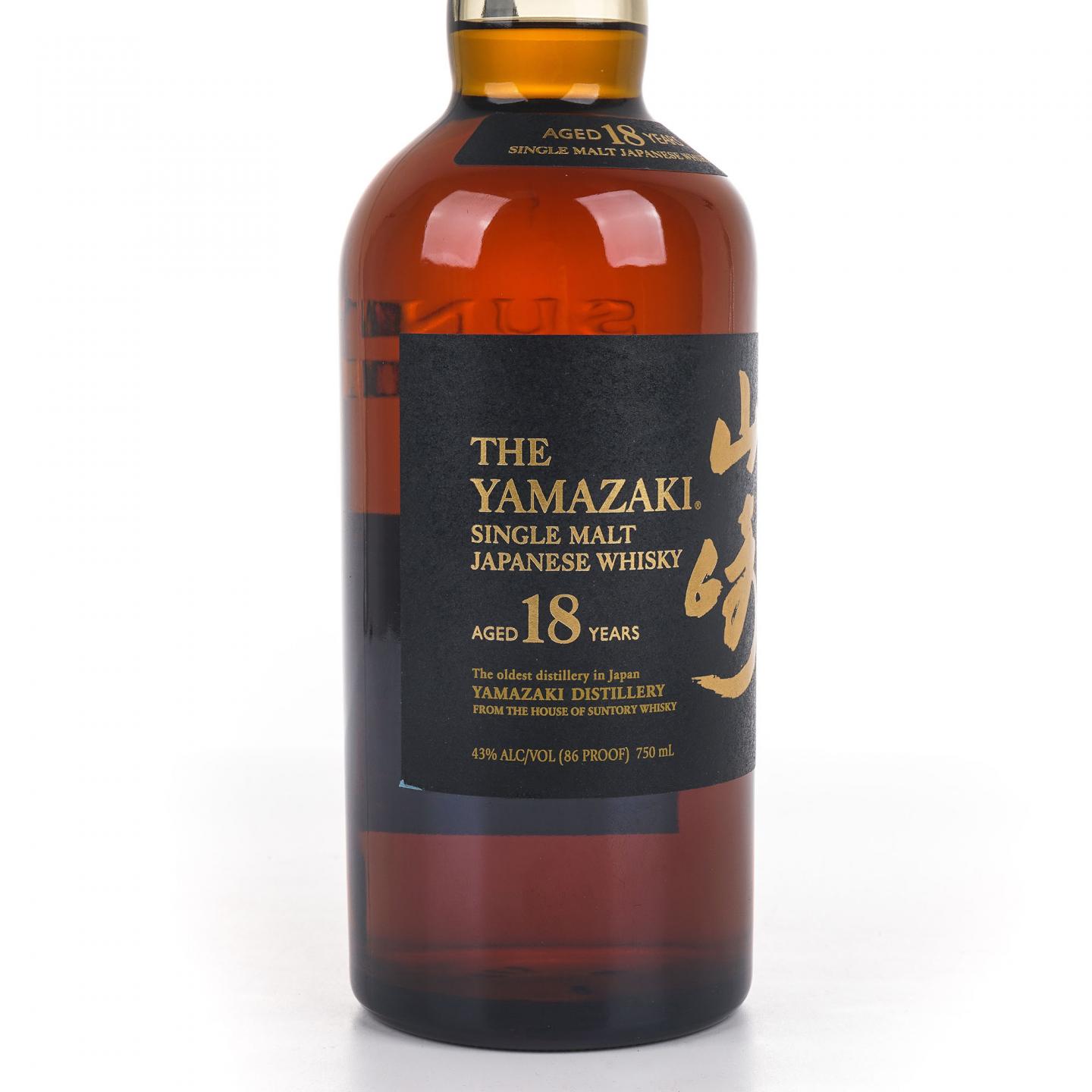 山崎 18年 金字黑标 750ml