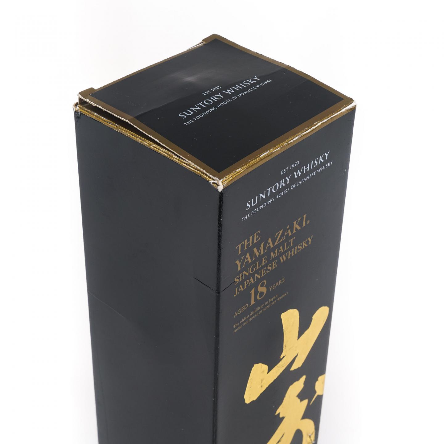 山崎 18年 金字黑标 750ml