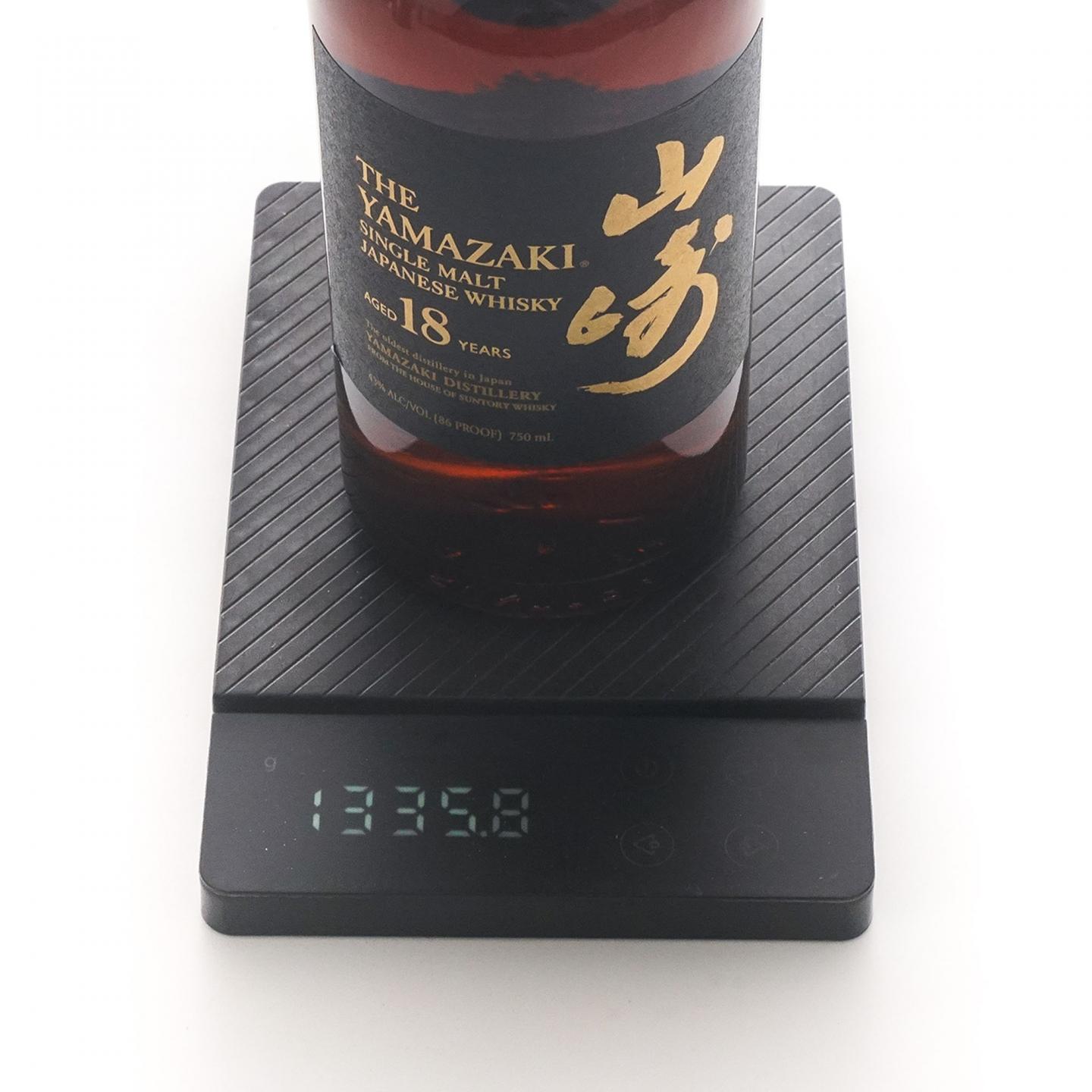 山崎 18年 金字黑标 750ml