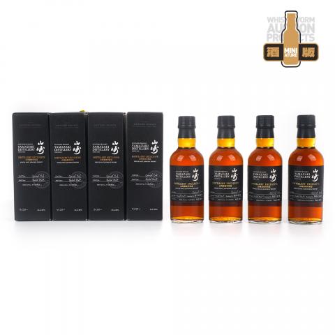 【中样】山崎蒸馏所限定 Peated Malt 180ml*4瓶组