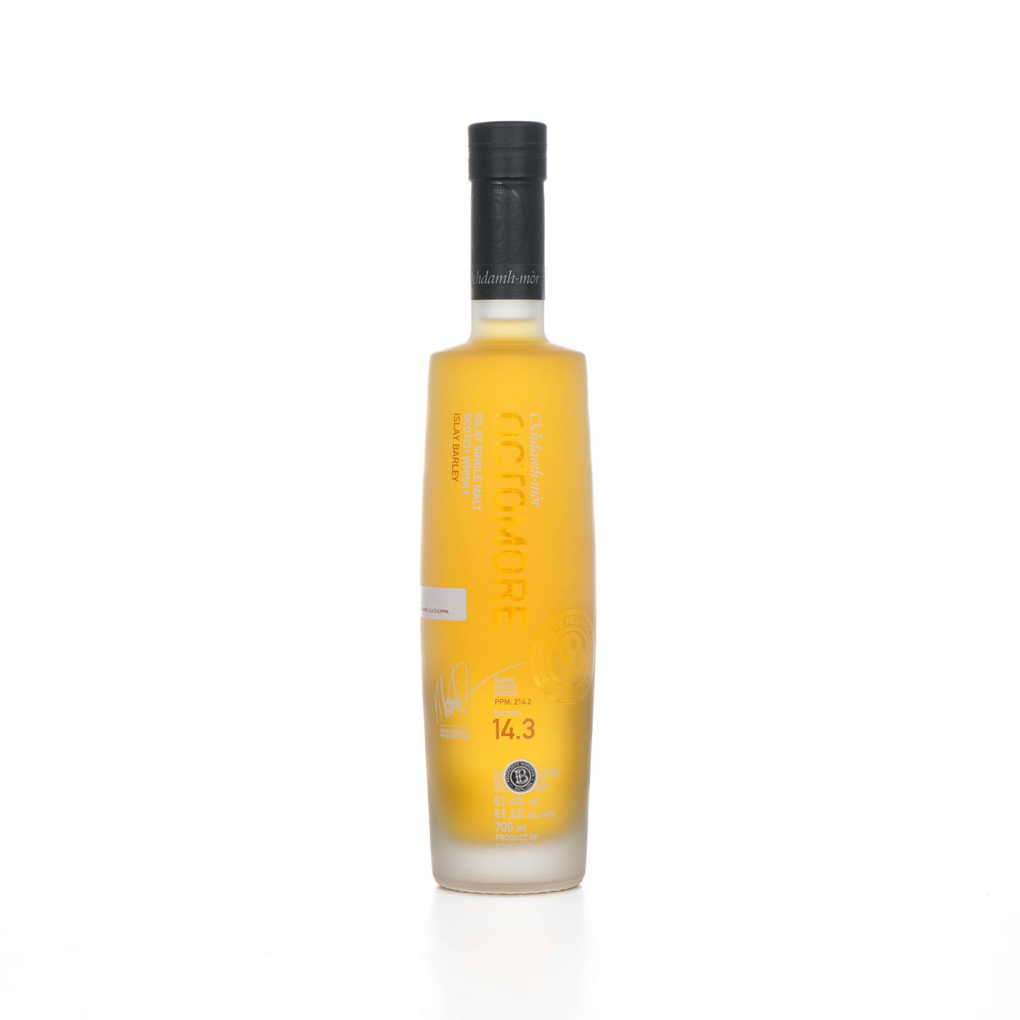 Bruichladdich 布赫拉迪 泥煤怪兽 14.3