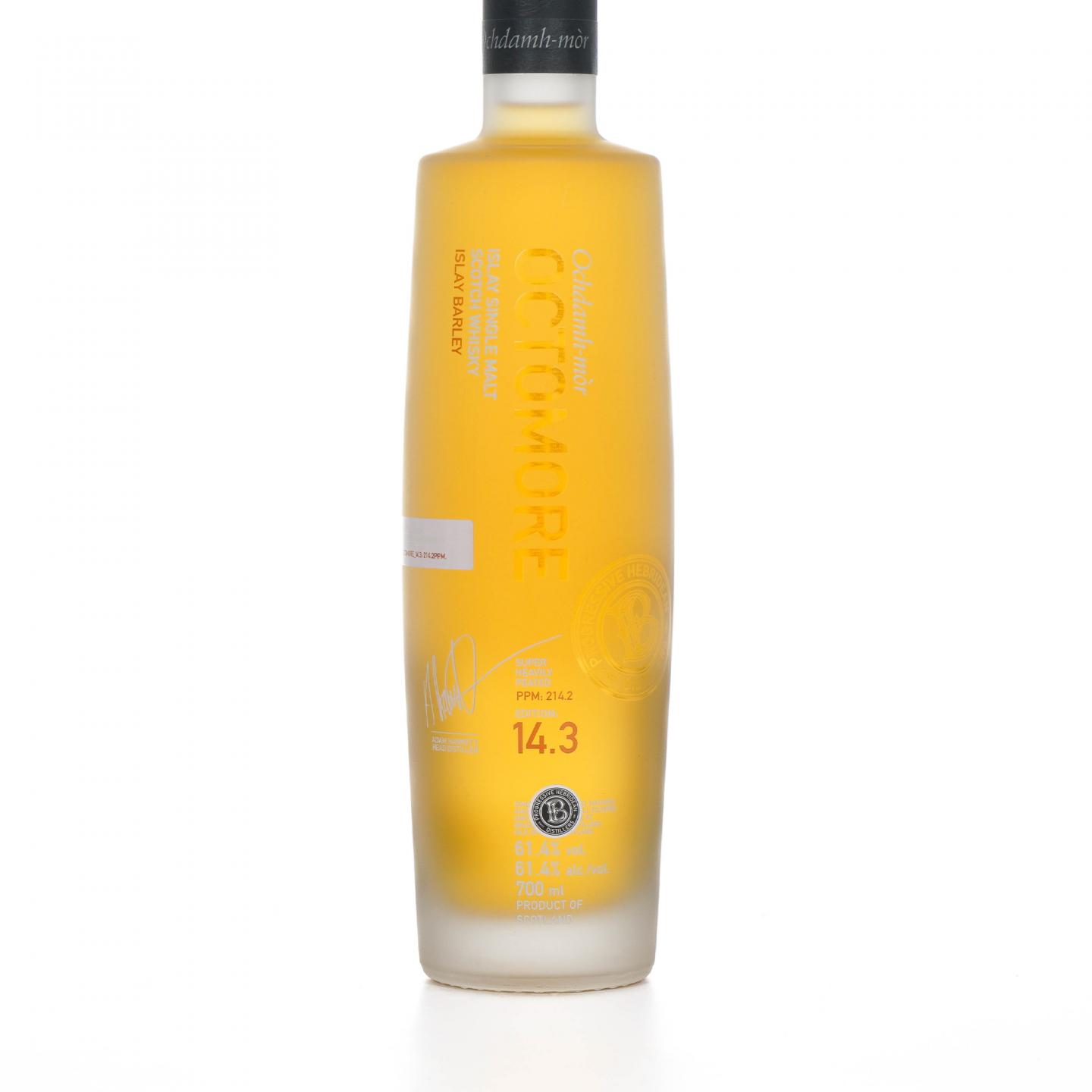 Bruichladdich 布赫拉迪 泥煤怪兽 14.3