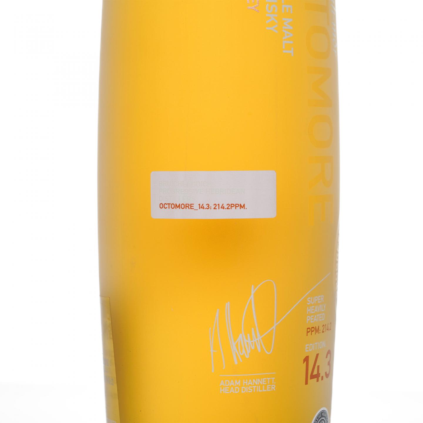 Bruichladdich 布赫拉迪 泥煤怪兽 14.3