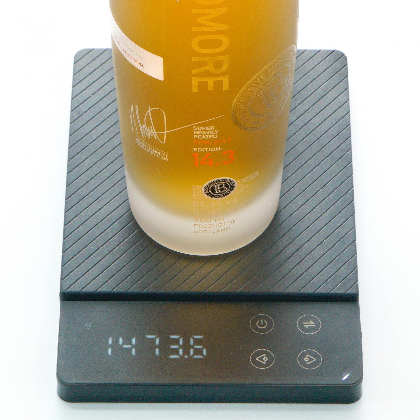 Bruichladdich 布赫拉迪 泥煤怪兽 14.3