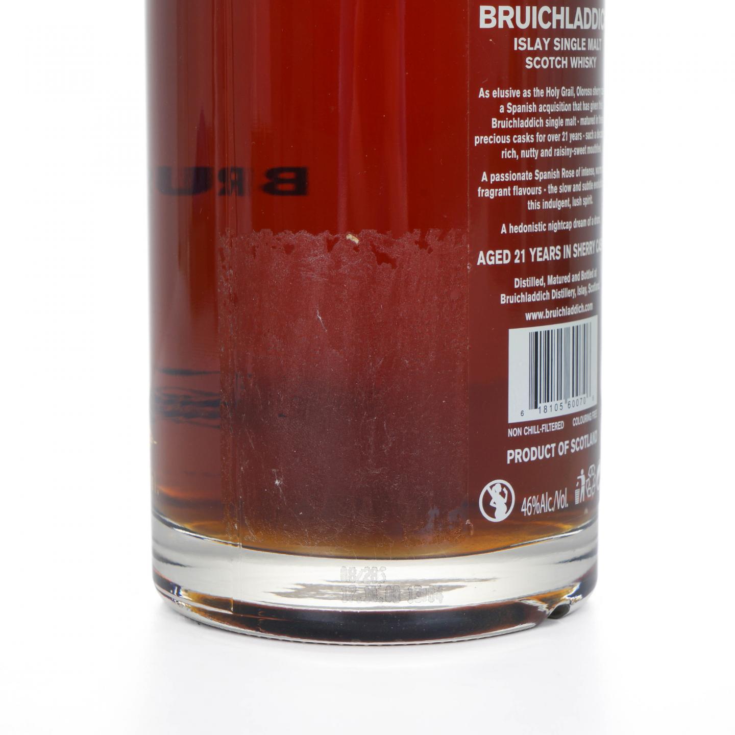 Bruichladdich 布赫拉迪 21年 2008 雪莉桶