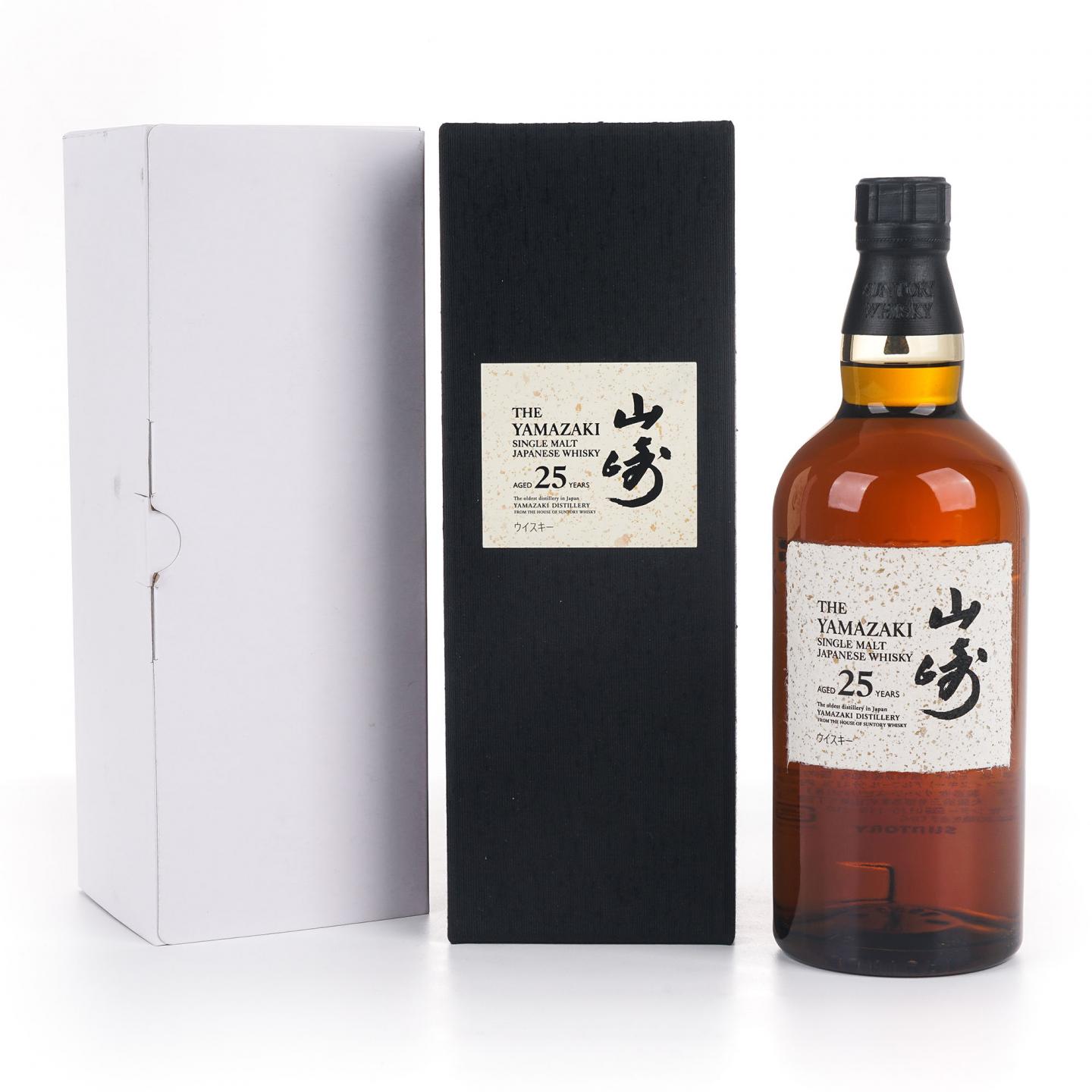 山崎 25年 新版 礼盒 700ml