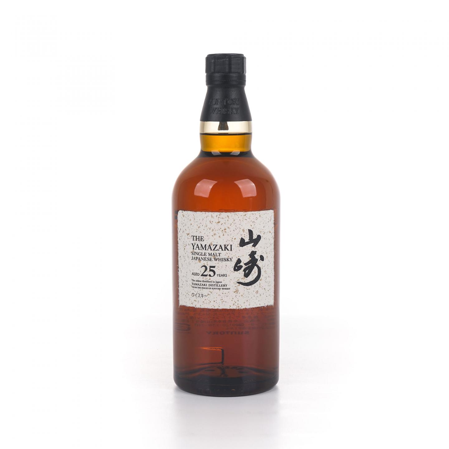 山崎 25年 新版 礼盒 700ml