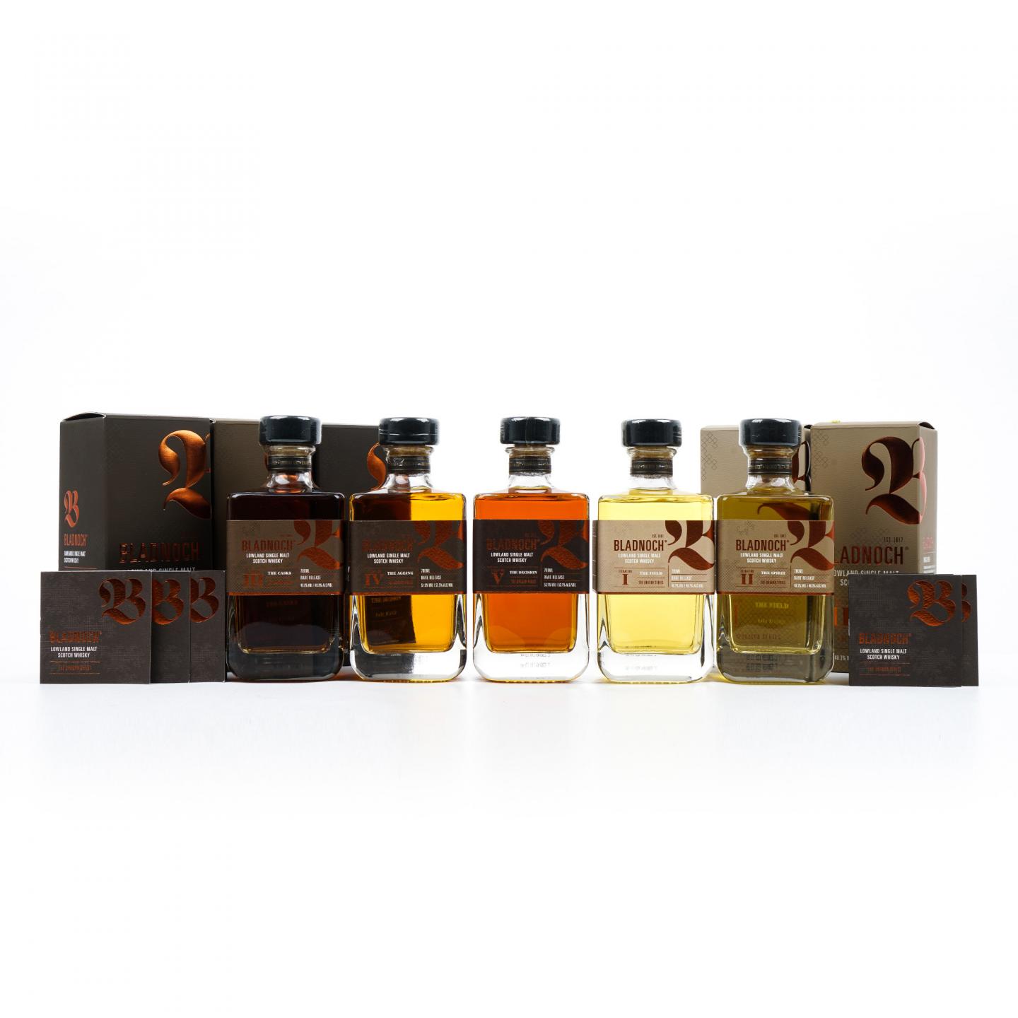 Bladnoch 磐火The Dragon 幻龙系列全套 5瓶组