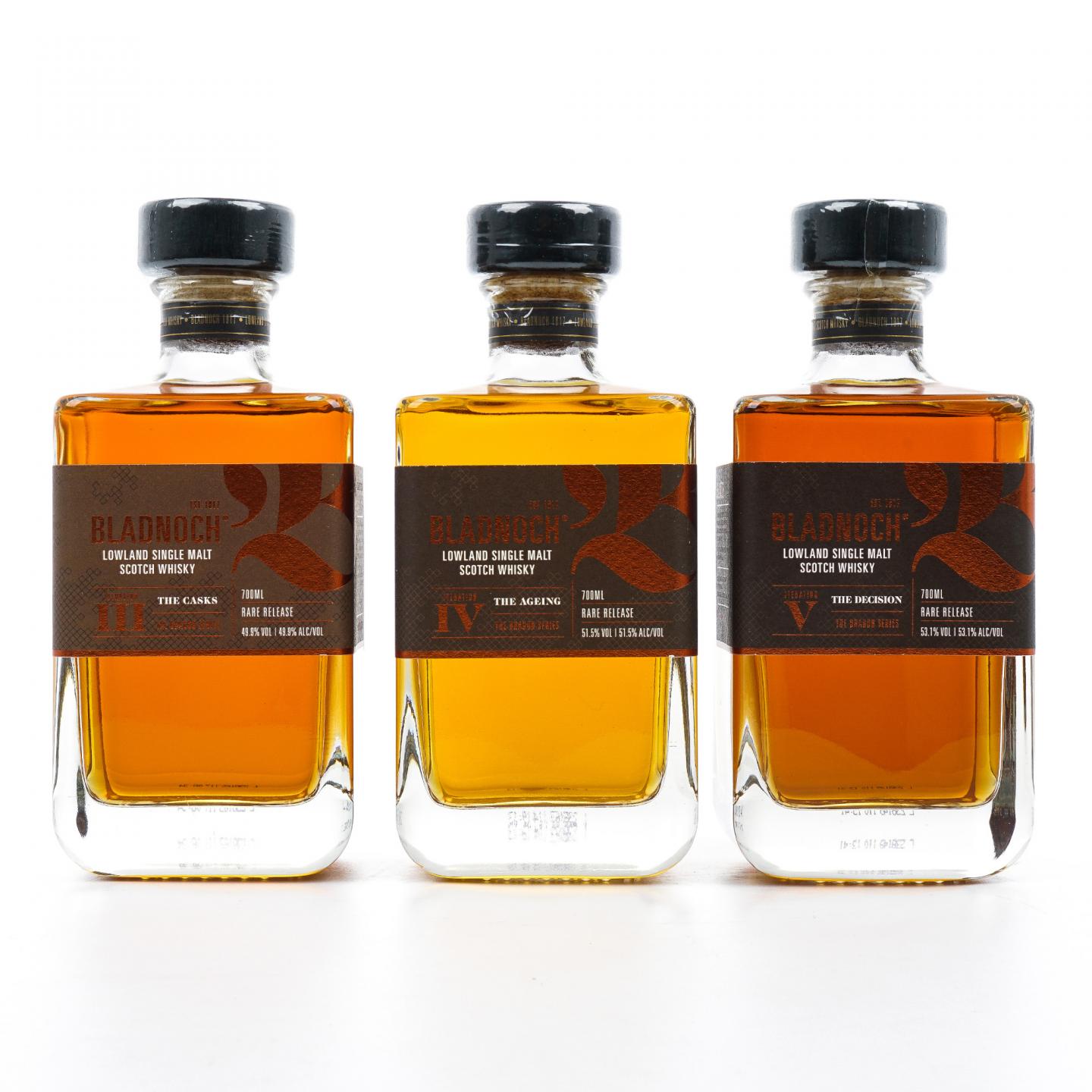 Bladnoch 磐火The Dragon 幻龙系列全套 5瓶组